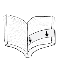 PageMark book bottom